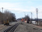 Derailment site